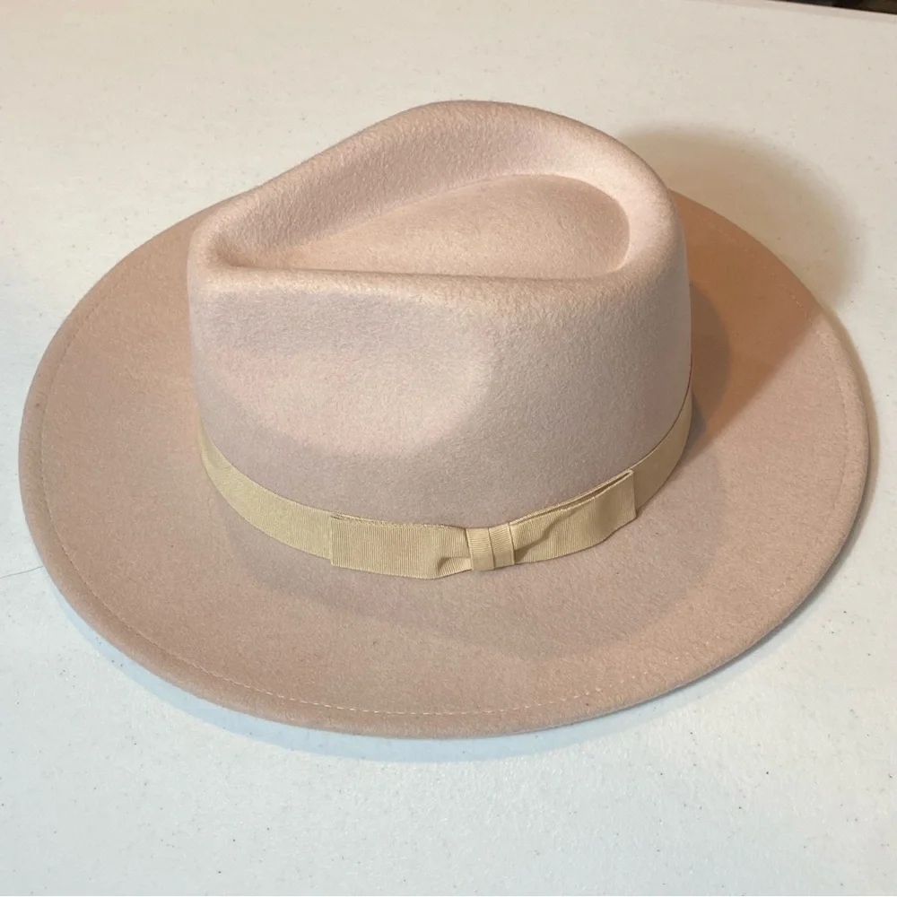 ASOS DESIGN Felt Cowboy Hat Pink Cattleman